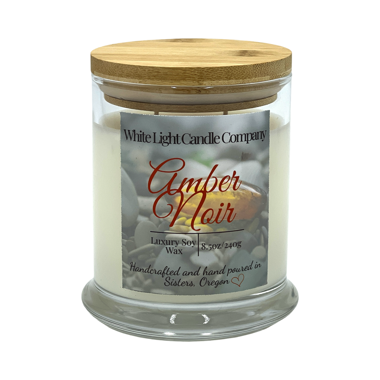 Amber Noir 8.5oz Soy Candle