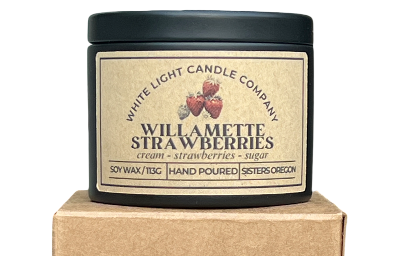 Willamette Strawberries / 4oz Soy Candle