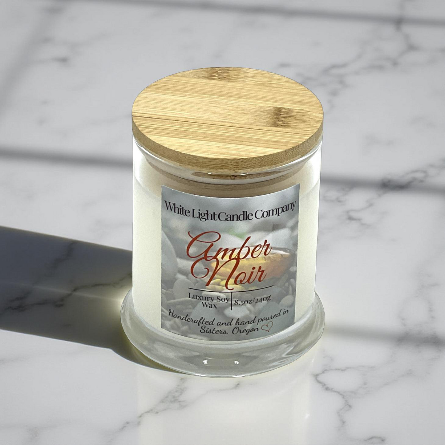 Amber Noir 8.5oz Soy Candle