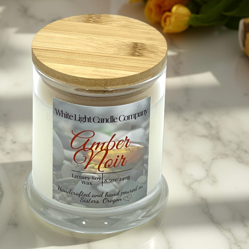 Amber Noir 8.5oz Soy Candle