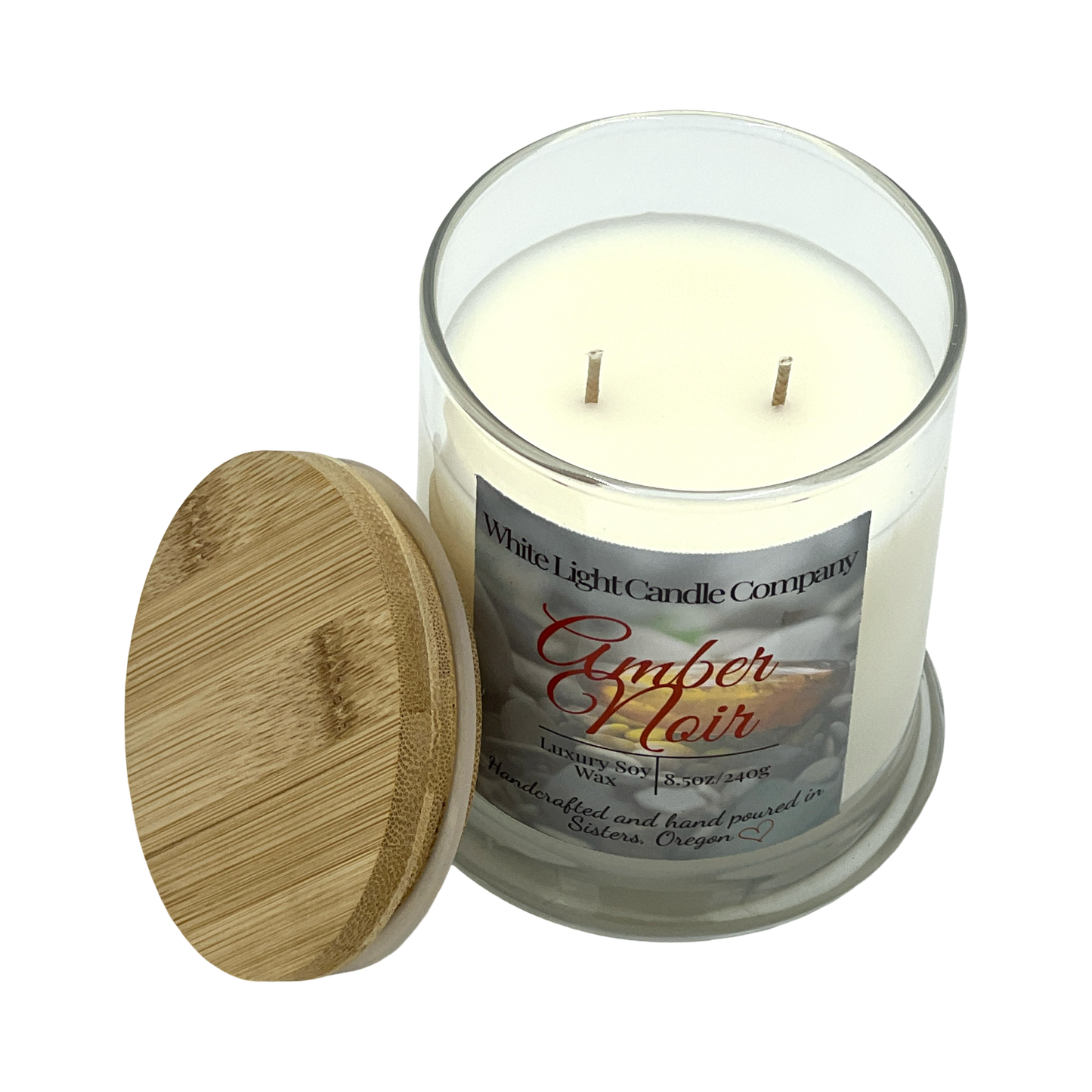 Amber Noir 8.5oz Soy Candle