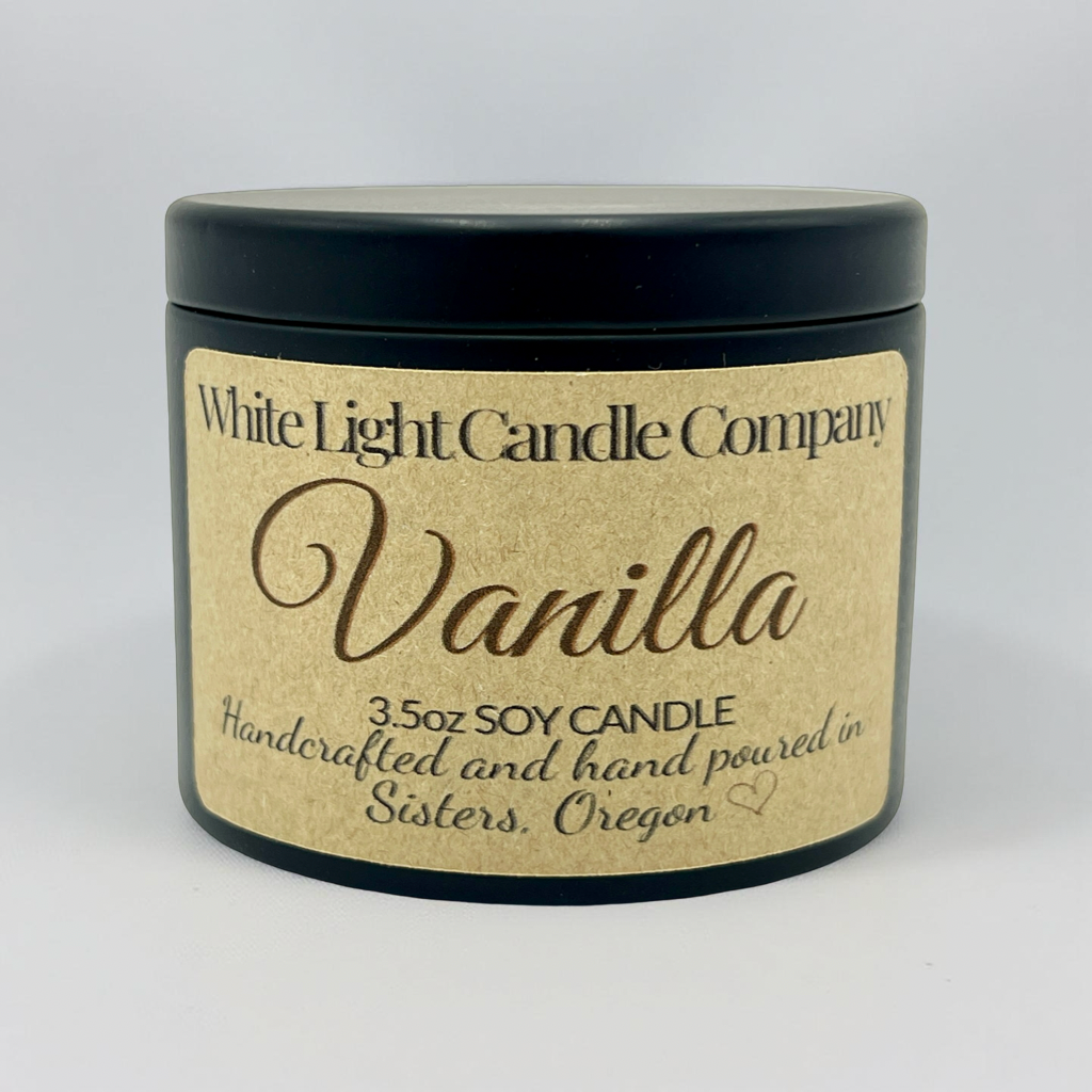 Vanilla 3.5oz Soy Candle