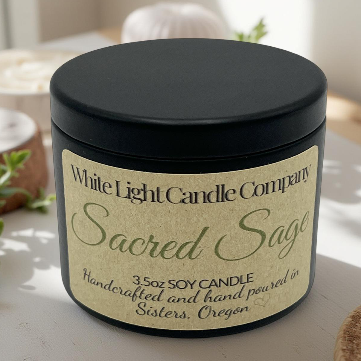 Sacred Sage 3.5oz Soy Candle