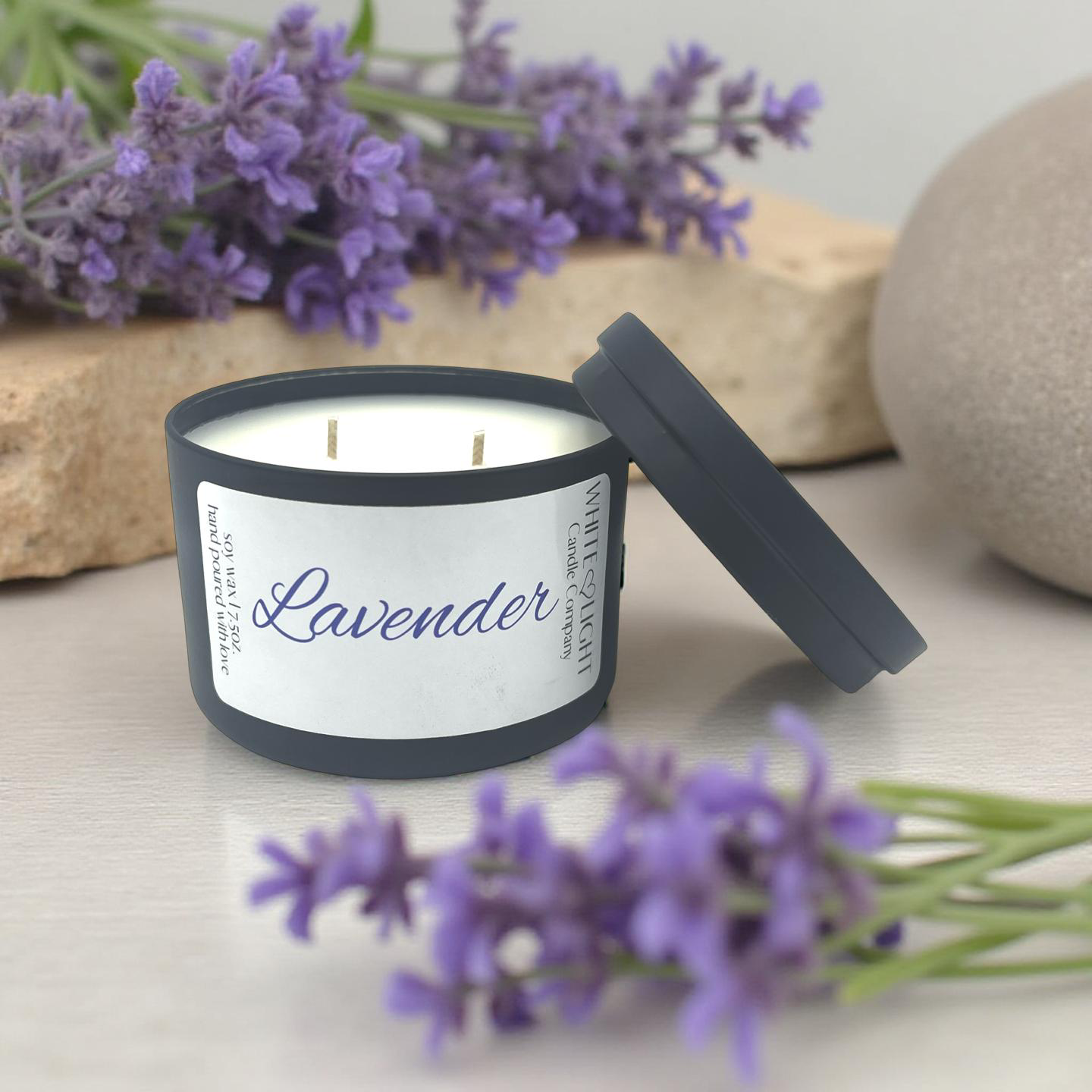 Lavender Soy Candle 8oz.