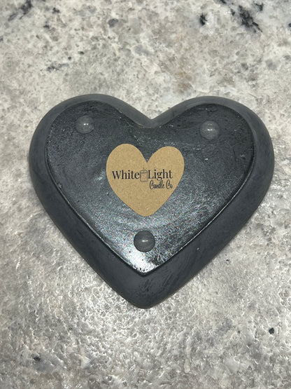 Handcrafted Concrete Heart Trinket Dish #38