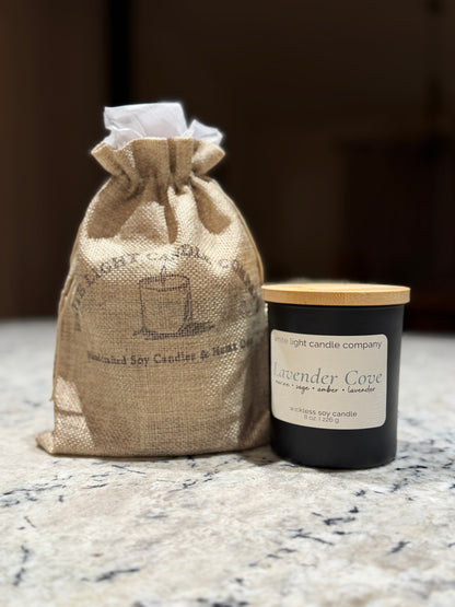 Lavender Cove – Wickless Soy Candle (8oz)
