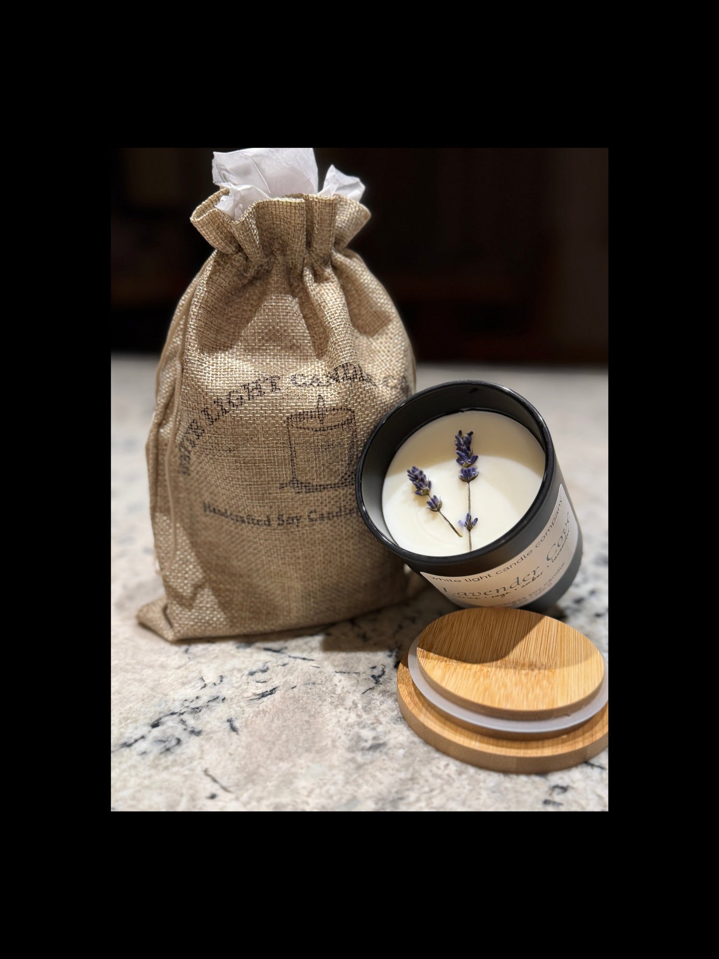 Lavender Cove – Wickless Soy Candle (8oz)