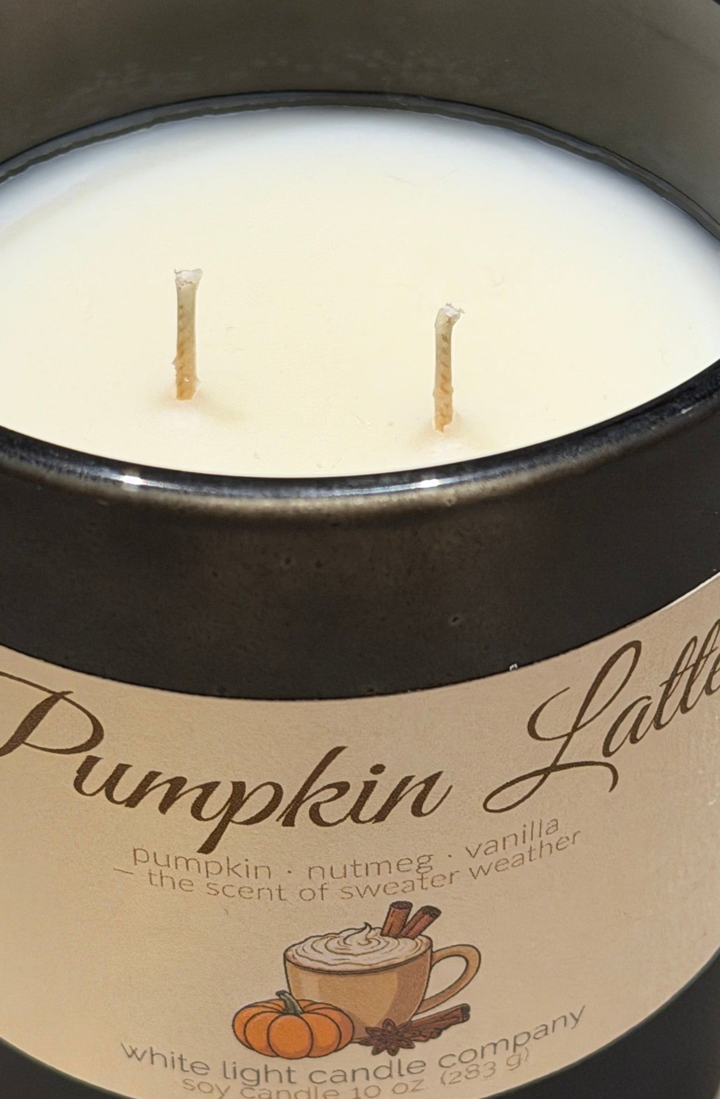 Pumpkin Latte / Soy Candle / Double Wicked / 10oz
