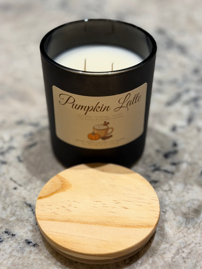 Pumpkin Latte / Soy Candle / Double Wicked / 10oz