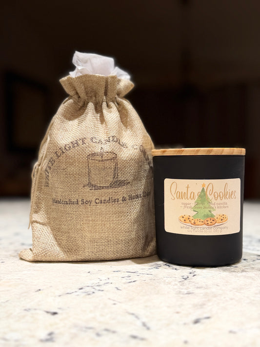 Santa's Cookies -Soy Wax Double Wicked Candle- 10oz