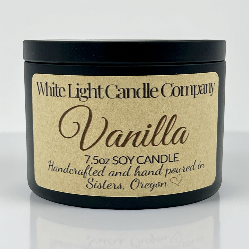 Vanilla 7.5oz Soy Candle