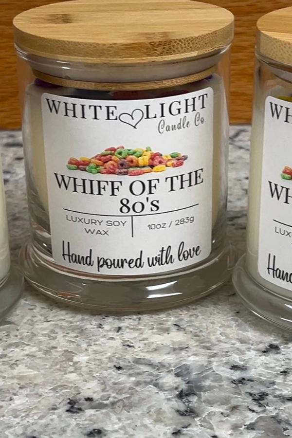 Whiff Of The 80's - Soy Candle 10 oz.